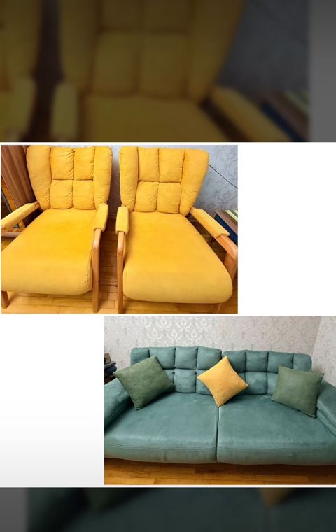 Divan kreslo desti 700azn. Unvan razin Nigaz — Bakı