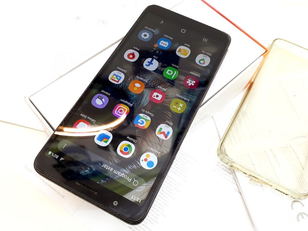 Samsung Galaxy A01 Core, 16 GB, rəng - Qara, Zəmanət, Düyməli, Sensor — Samsung, Gəncə (4)