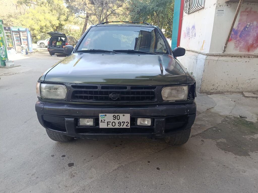 Nissan Pathfinder (R50) SUV - Kuzov: 5 qapılı, yaşıl rəng, arxa — Avtomobillər, Bakı (7)