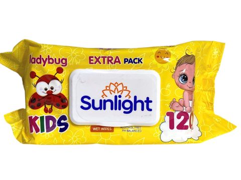 Nəm salfetlər Sunlight Ladybug, 120 əd — Bakı