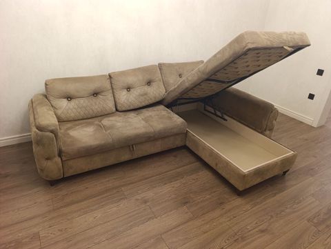 Künc divan – çevrilə bilən, çarpayı funksiyalı, sandıqlı - Forma — Xırdalan