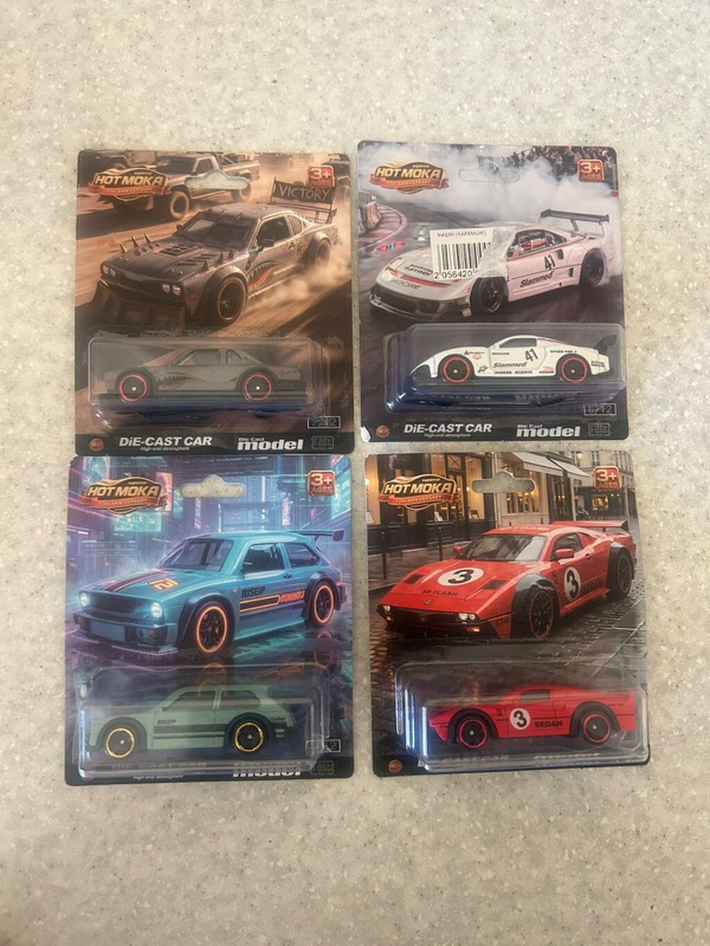 Oyun maşınları dəsti – metal die-cast modellər Məhsul tərkibi: - 4 — Oyuncaq nəqliyyatı, Bakı (3)