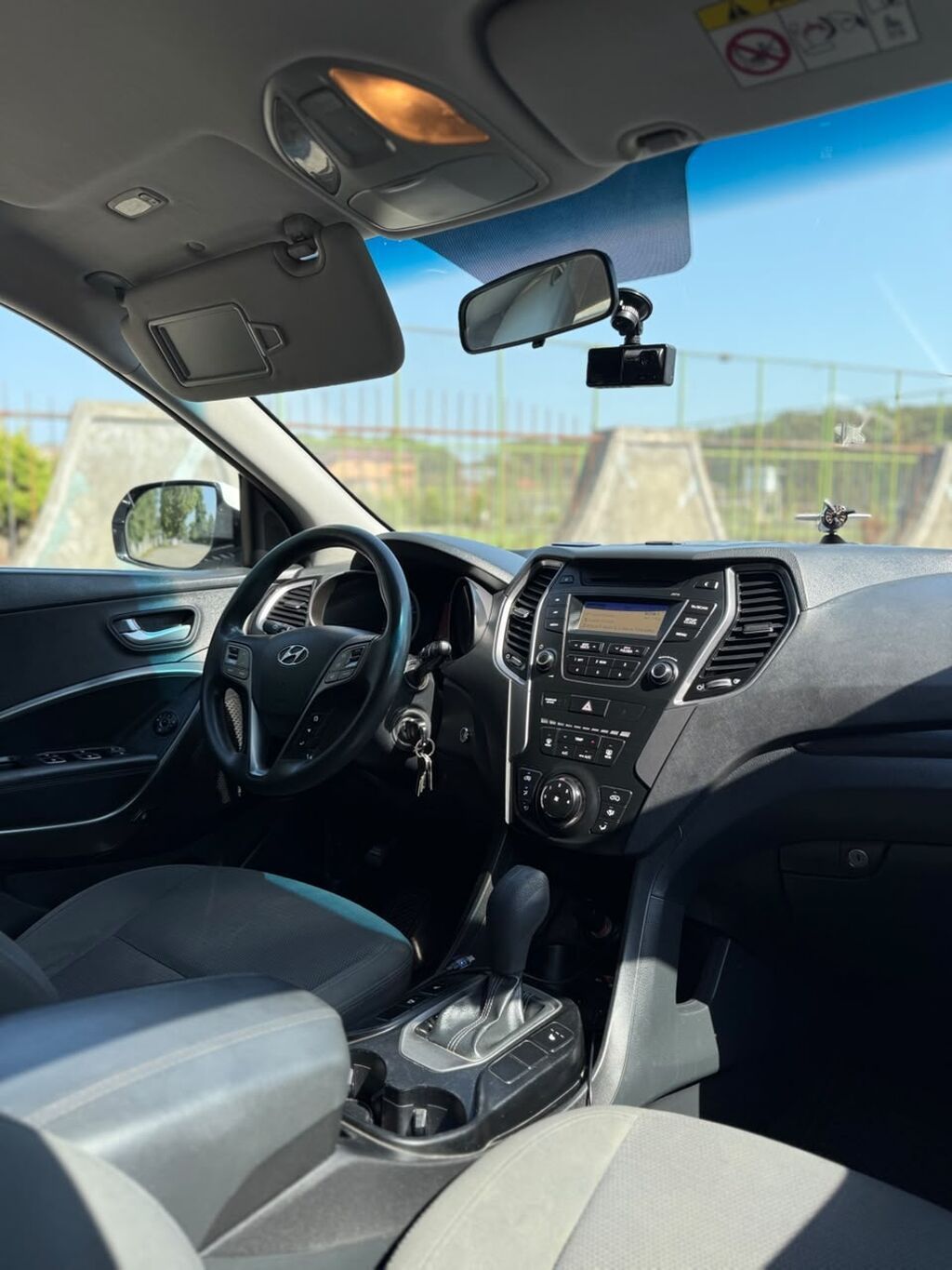 Hyundai Santa Fe (3-cü nəsil) – ağ rəngli, şəhər və uzun yol üçün — Avtomobillər, Cəlilabad (4)