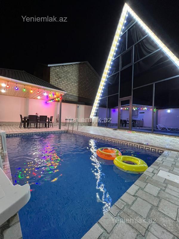 Günlük 4 otaqlı Həyət evi / Villa, 150 m², Qəbələ — Ev, villa, Qəbələ