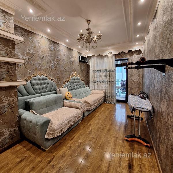 Kirayə 2 otaqlı Bina evi menzil (Yeni tikili), 64 m², Nərimanov rayonu — Mənzil, Bakı (6)