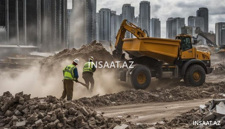 Söküntü işləri — Tikinti xidmətləri, Bakı
