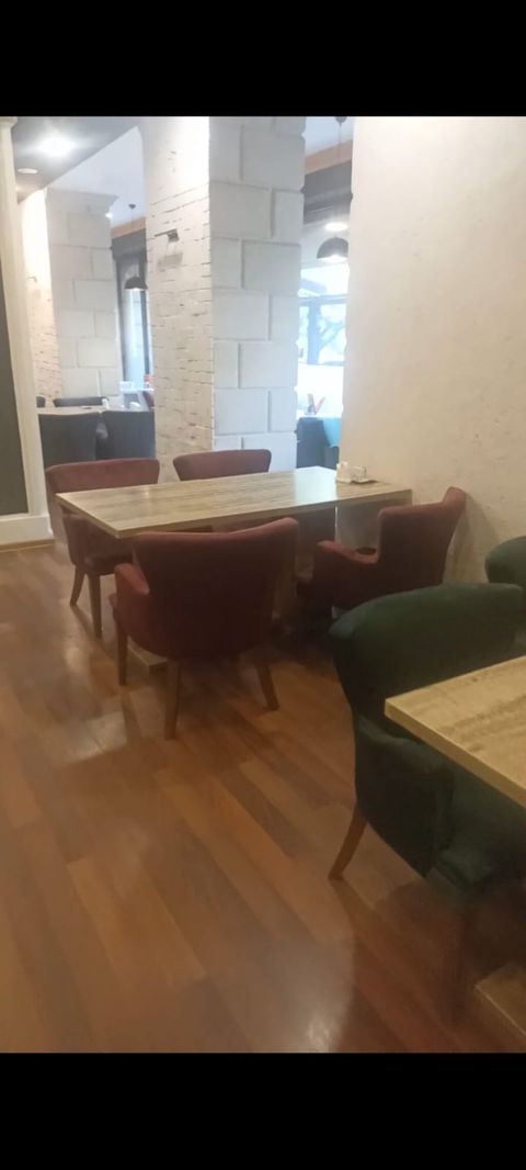 Stullar ilə, Düz masa, 4 nəfər — Bakı