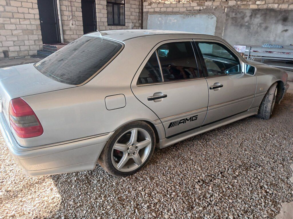 Mercedes C 200, 2.0 L, 1994 il, 536 000 km 60-CB-387 — Avtomobillər, Tovuz (3)