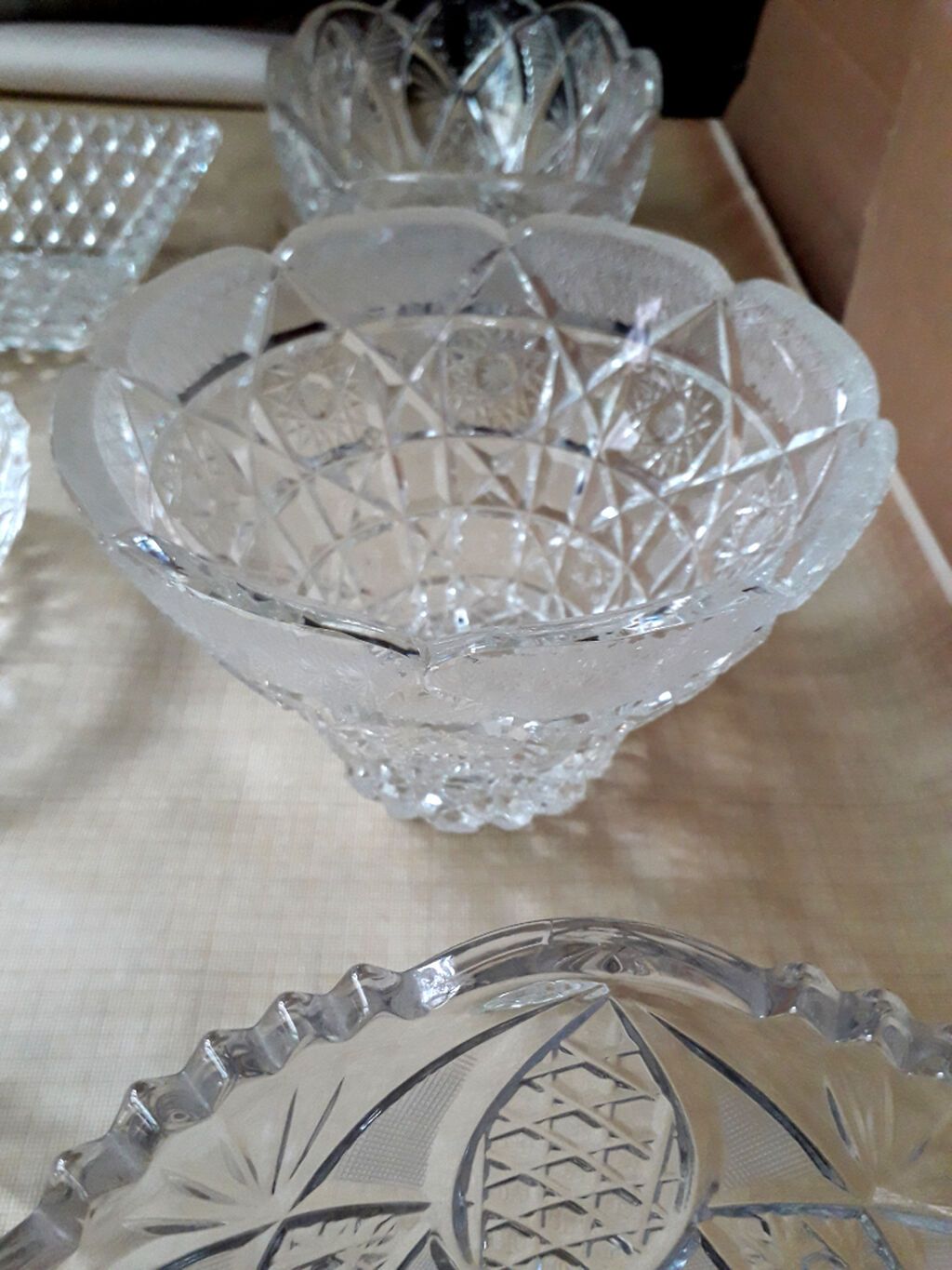 Xrustal — Vaazalar, kreslolar, süni çiçəklər, Bakı (4)