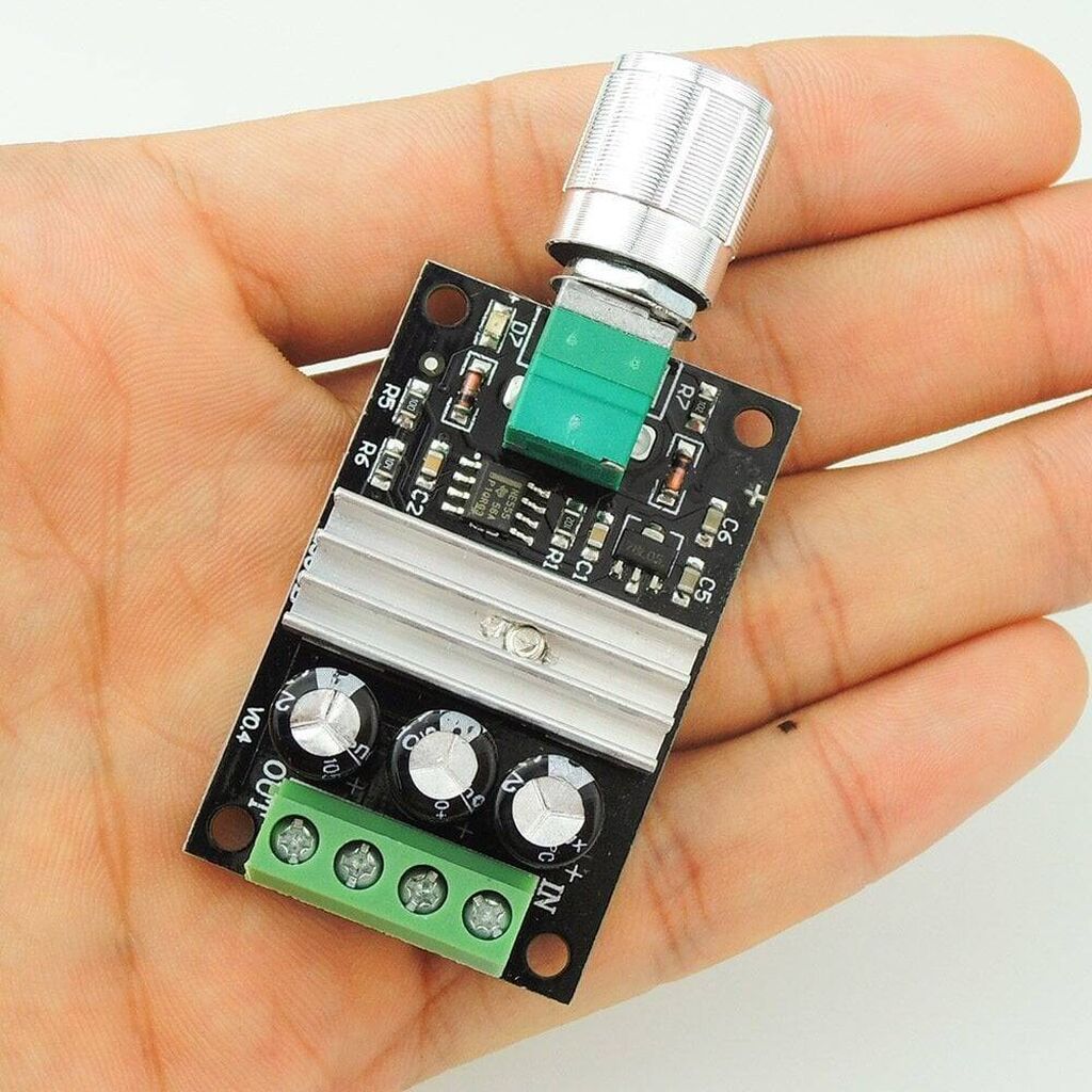 3A DC Motor Sürət İdarəetmə Kartı – PWM DC motorlarınızın — Studiya və konsert üçün, Bakı (2)