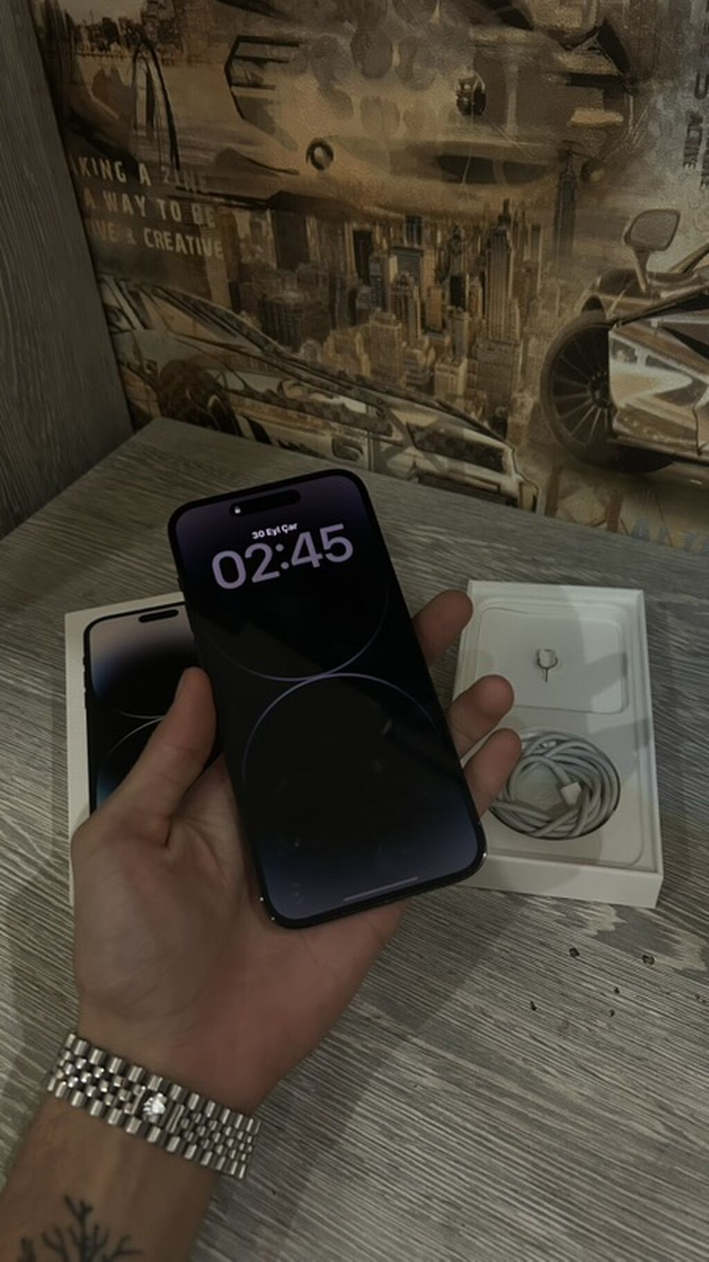 IPhone 14 Pro, Qara, Face ID — Apple iPhone, Digah (3)