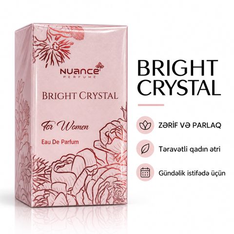 Nuance Perfume Bright Crystal ətir suyu qadınlar üçün, 50 ml — Bakı