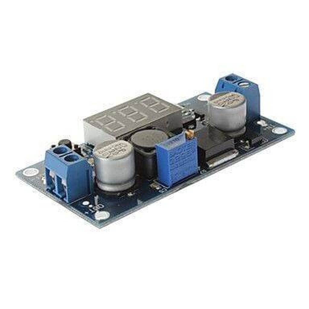 Display’li Tənzimlənəbilən 3A Gərginlik Requlyator Kartı Elektronika — Gərginlik stabilizatoru, Bakı (2)