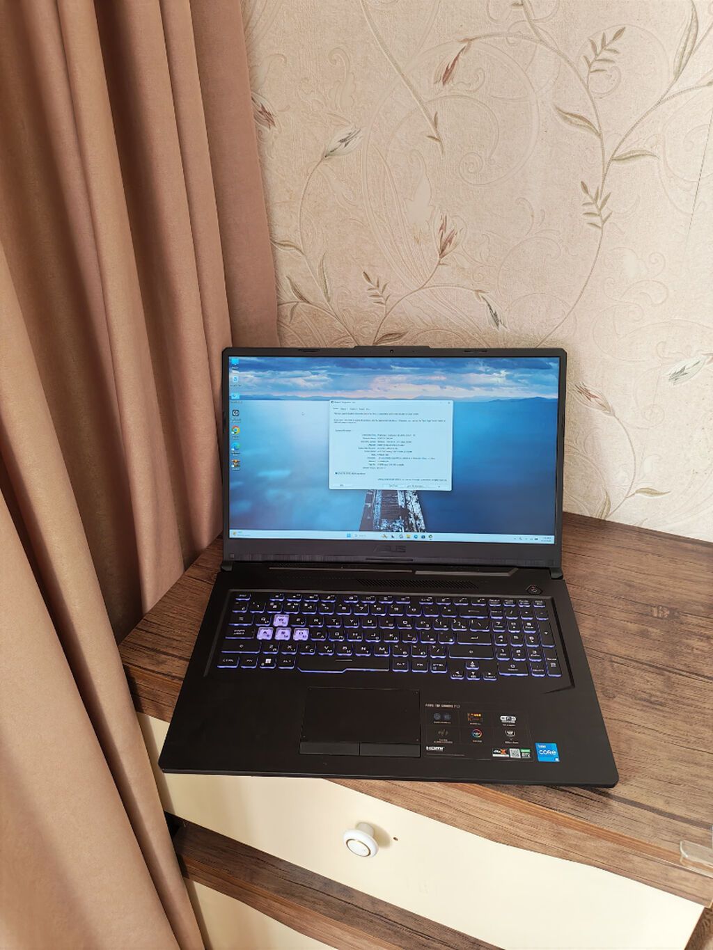 Asus Tuf Gaming F17 Intel Core i5 11400H 16GB RAM 512 GB SSD — Asus, Bakı (4)