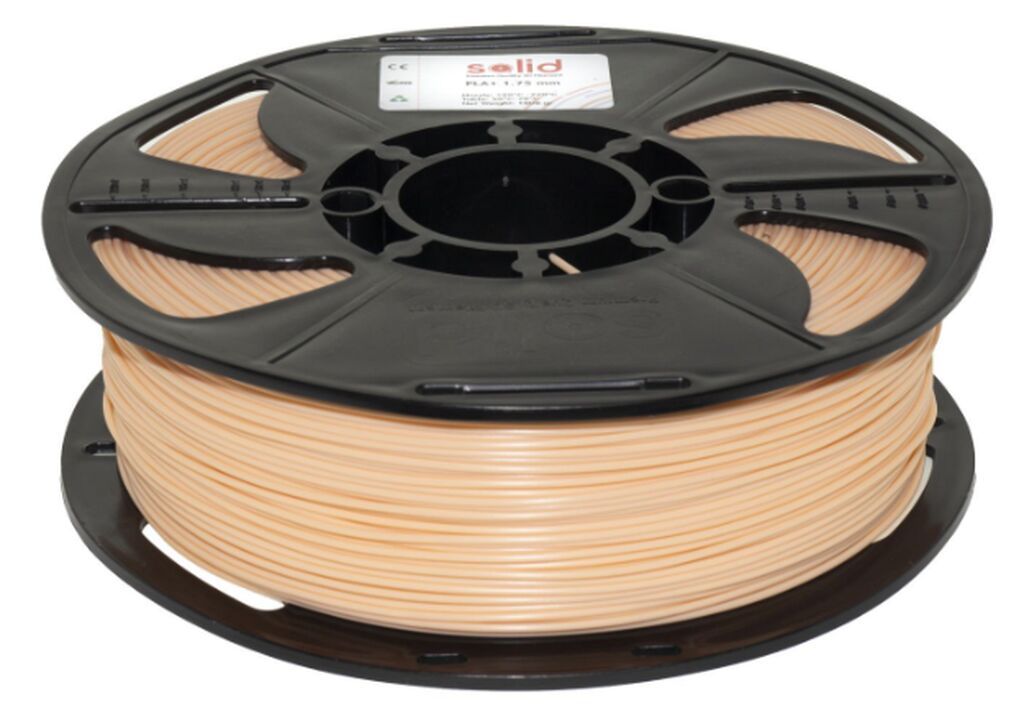 Solid Filament PLA Plus 1.75 mm – Dəri Rəngi, 1 kq 3D basqılarınızda — İstehlak malları və aksesuarlar, Bakı
