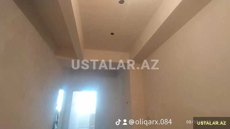 oboy boya ustasi — Divar kağızının yapışdırılması, Bakı (5)