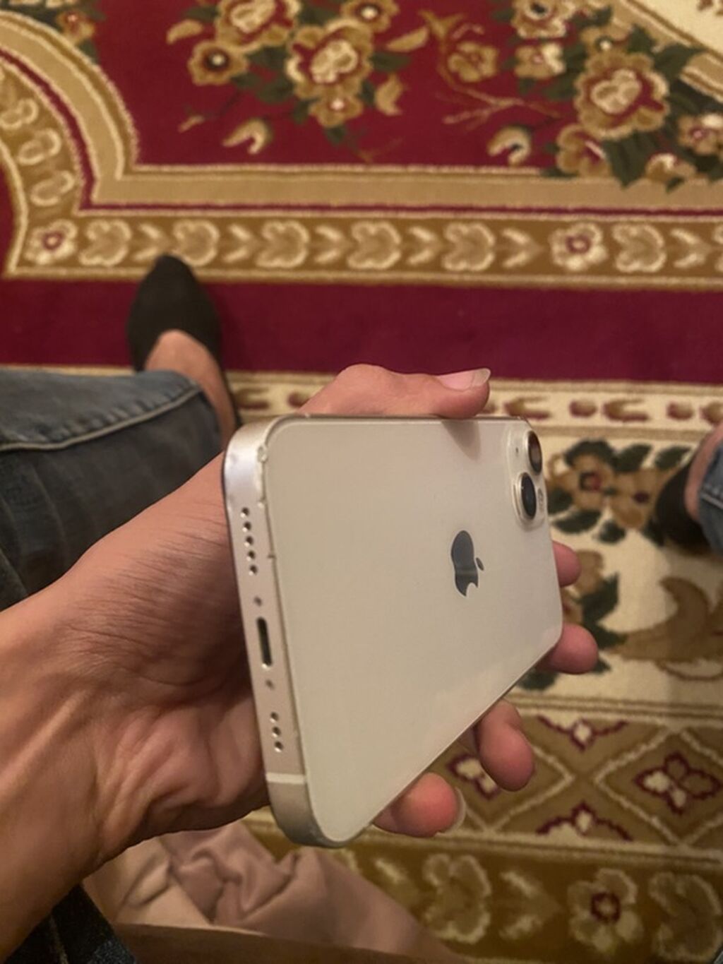 IPhone 13, 128 GB, Ağ, Face ID — Apple iPhone, Ağcabədi (3)