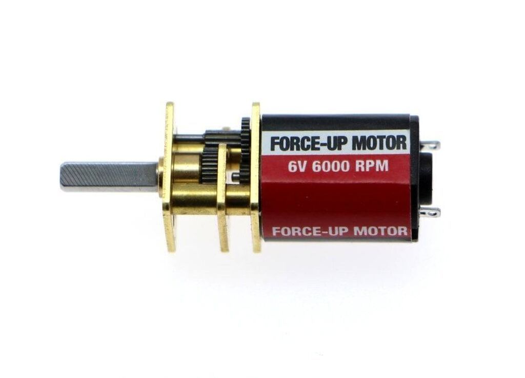 Force-Up 6V 6000 RPM Karbon Fırçalı DC Motor Sürətli xətt izləyən və — Avtomatika, Bakı (2)