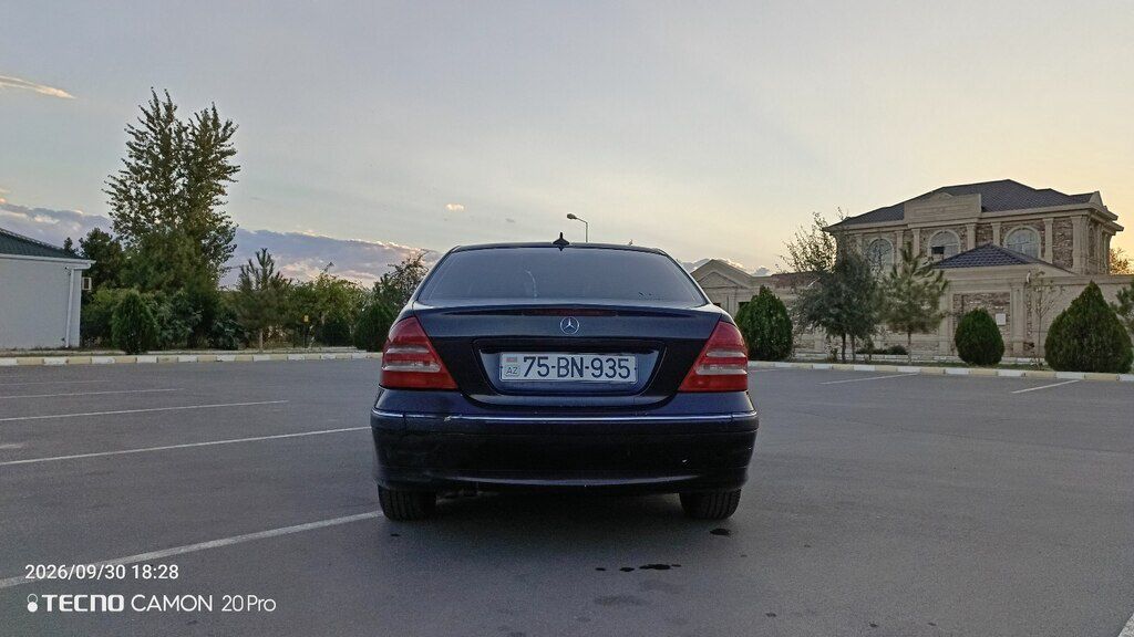 Mercedes C 240, 2.6 L, 2000 il, 492 000 km 75-BN-935 — Avtomobillər, Naxçıvan (9)
