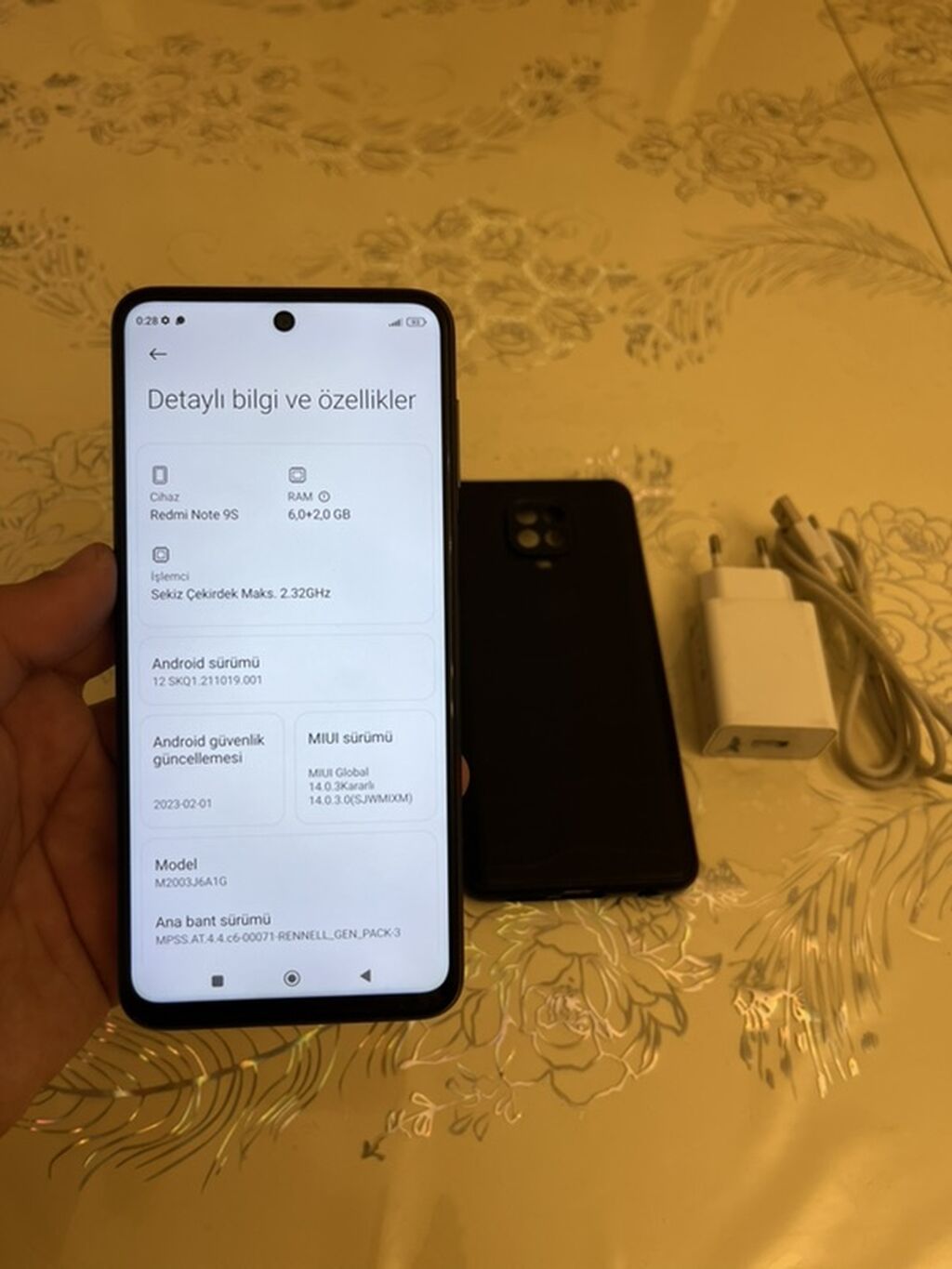 Redmi Note 9S, 128 GB, rəng - Mavi, Barmaq izi — Xiaomi, Bakı (6)