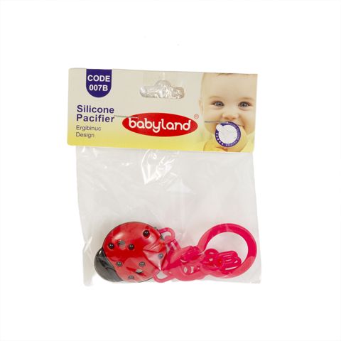 Əmzik tutacağı Baby Land 007B, qırmızı — Bakı