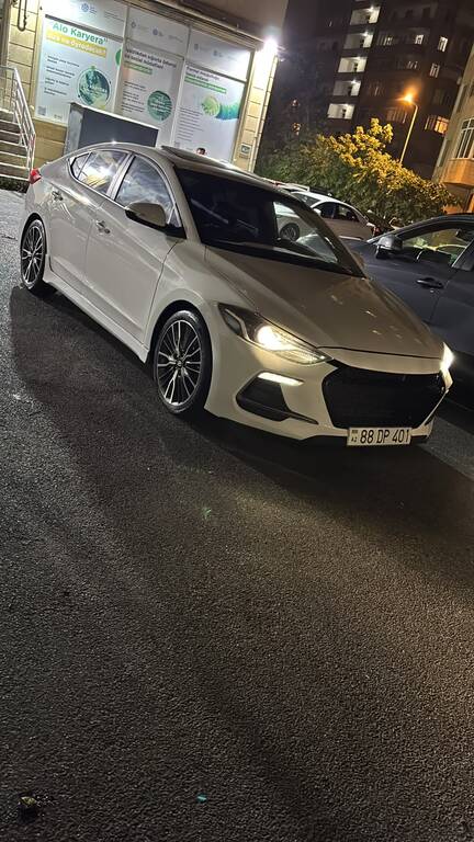 Hyundai Elantra, 1.6 L, 2017 il, 154 000 km 88-DP-401 — Avtomobillər, Bakı (2)
