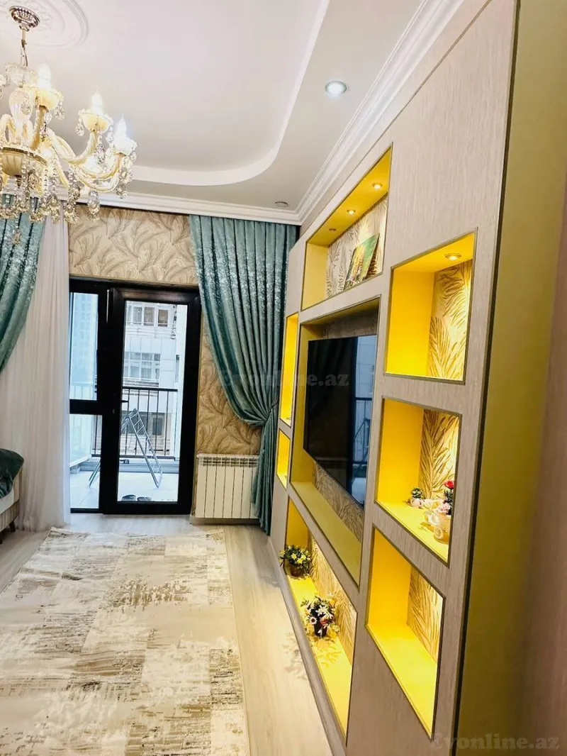 Kirayə verilir 2 otaqlı Mənzil Yeni tikili 55 m² Bakı, Nərimanov r — Mənzil, Bakı (2)