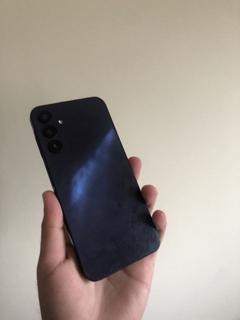 Samsung Galaxy A15, 128 GB, rəng - Bənövşəyi, Düyməli, Face ID — My 100