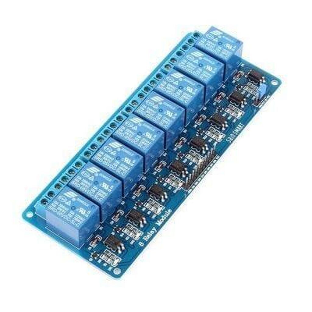 8′li 12V Rele Kartı – 8 Way 12V Relay Module Üzərində 8 ədəd rele — Avtomobil elektrikası, Bakı (2)