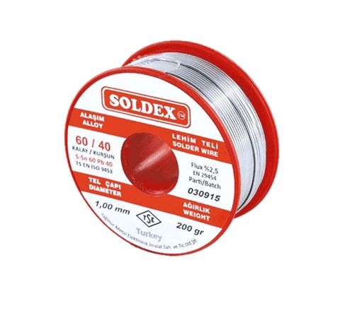 Soldex Lehim Teli – 1 mm, 200 qram Elektronika və robotika işləri — Bakı