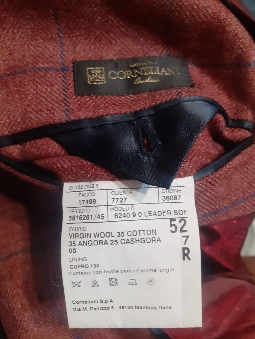 Corneliani kişi pencəyi – Made in Italy Qiymətlə bağlı razılaşmaq — Caketi, Masazır (6)