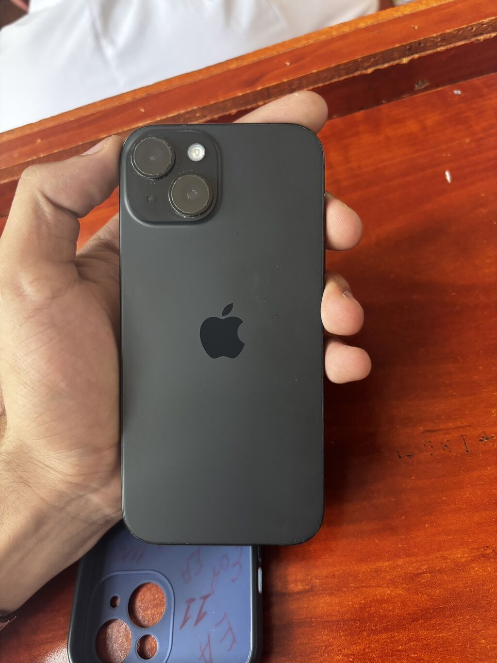 IPhone 15, 128 GB, Black Titanium, Simsiz şarj, Face ID, Sənədlərlə — Apple iPhone, Gəncə (2)