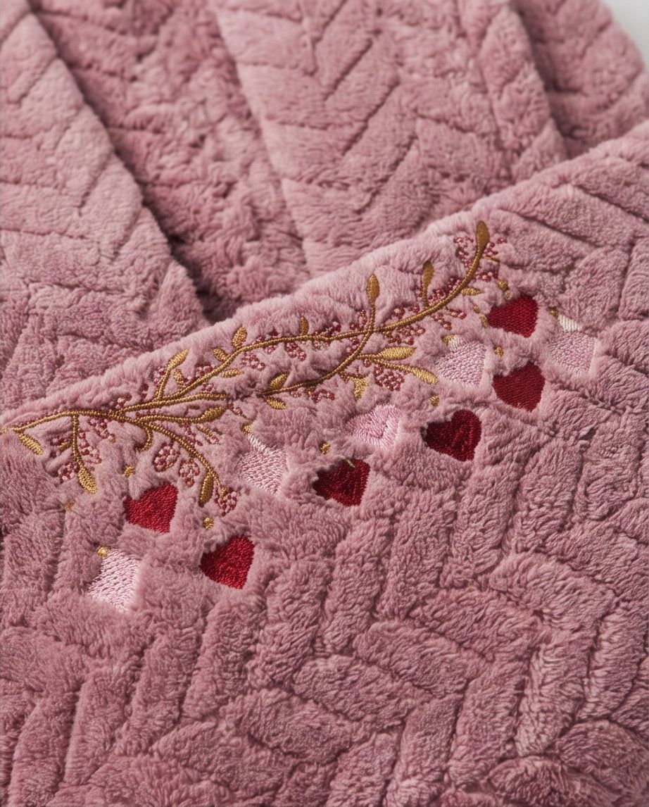 Dəst (hamam xələti + hamam dəsmalı), mikrofiber, çəhrayı, ölçü L/M — Mallar, Bakı (3)