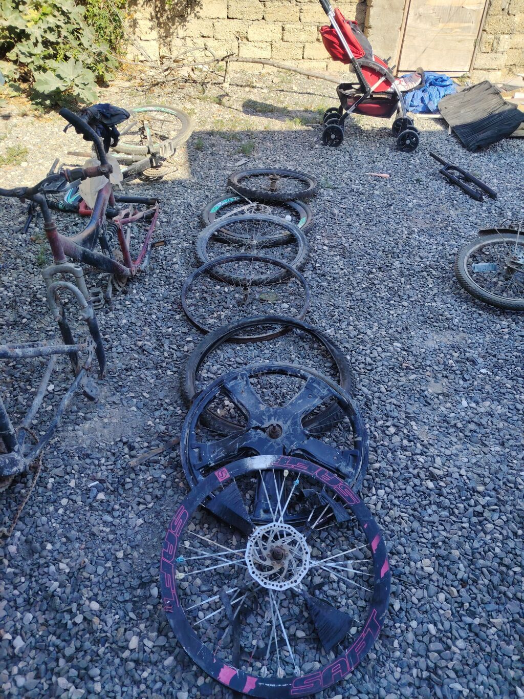 Velosiped ehtiyat hissələri və komplekt detalları satılır — Ehtiyat hissələri və aksesuarlar, Bakı (2)