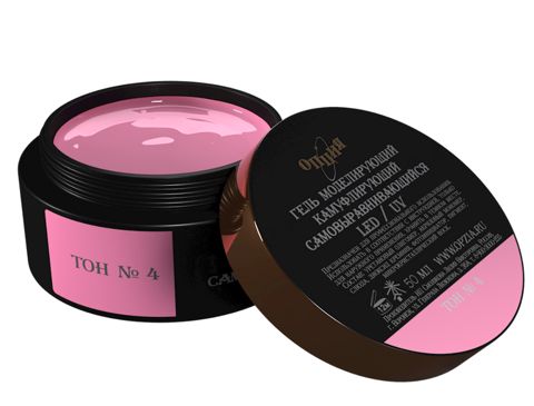 Dırnaqların qurulması və modelləşdirilməsi üçün gel Опция 4 Çəhrayı 50 ml — Bakı