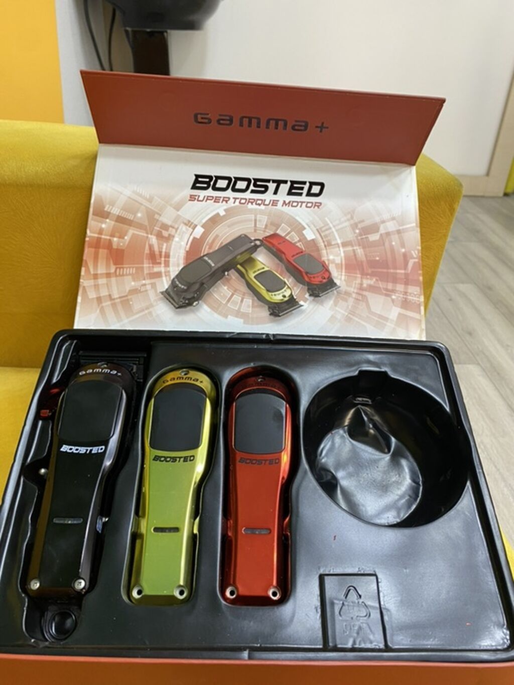 Gamma+ Boosted saç kəsim maşını dəsti Peşəkar bərbərlər və bərbərliyə — Saç kəsmə maşınları, Bakı (2)