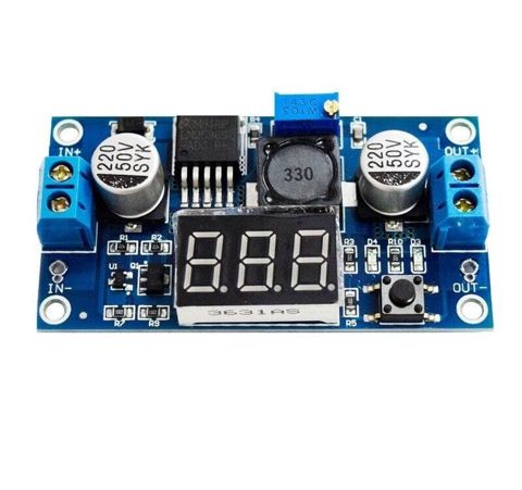 7 Segmentli Tənzimlənəbilən 3A Gərginlik Requlyator Kartı – LM2596-ADJ — Bakı