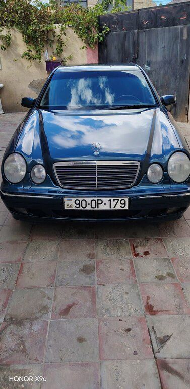 Mercedes E 200, 2.0 L, 2000 il, 396 000 km 90-OP-179 — Avtomobillər, Bakı (4)