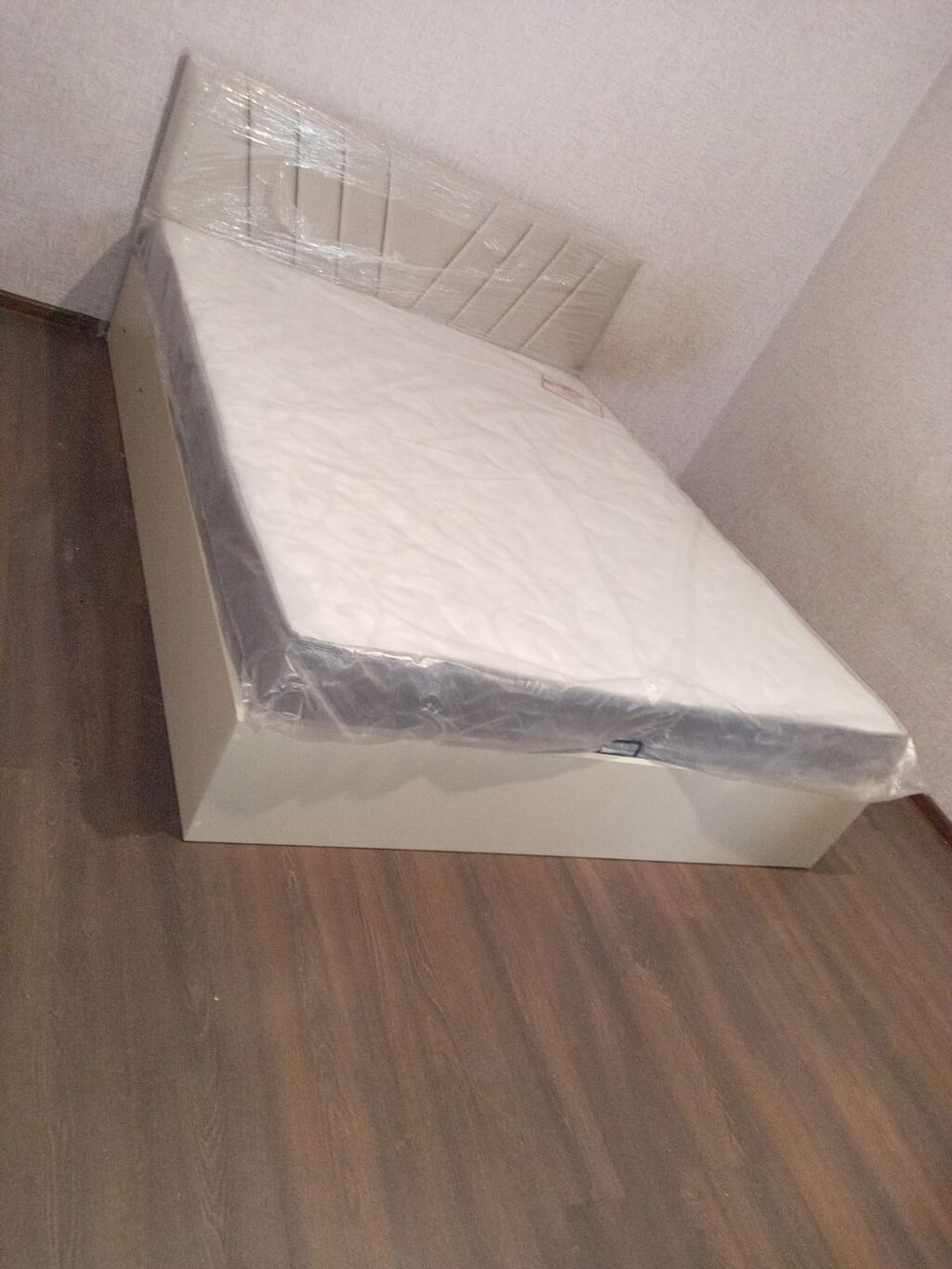 Yataq Dəsti – müasir minimal dizayn Tərkib: - Cüt nəfərlik çarpayı — Yataq otağı mobilya dəstləri, Bakı (8)