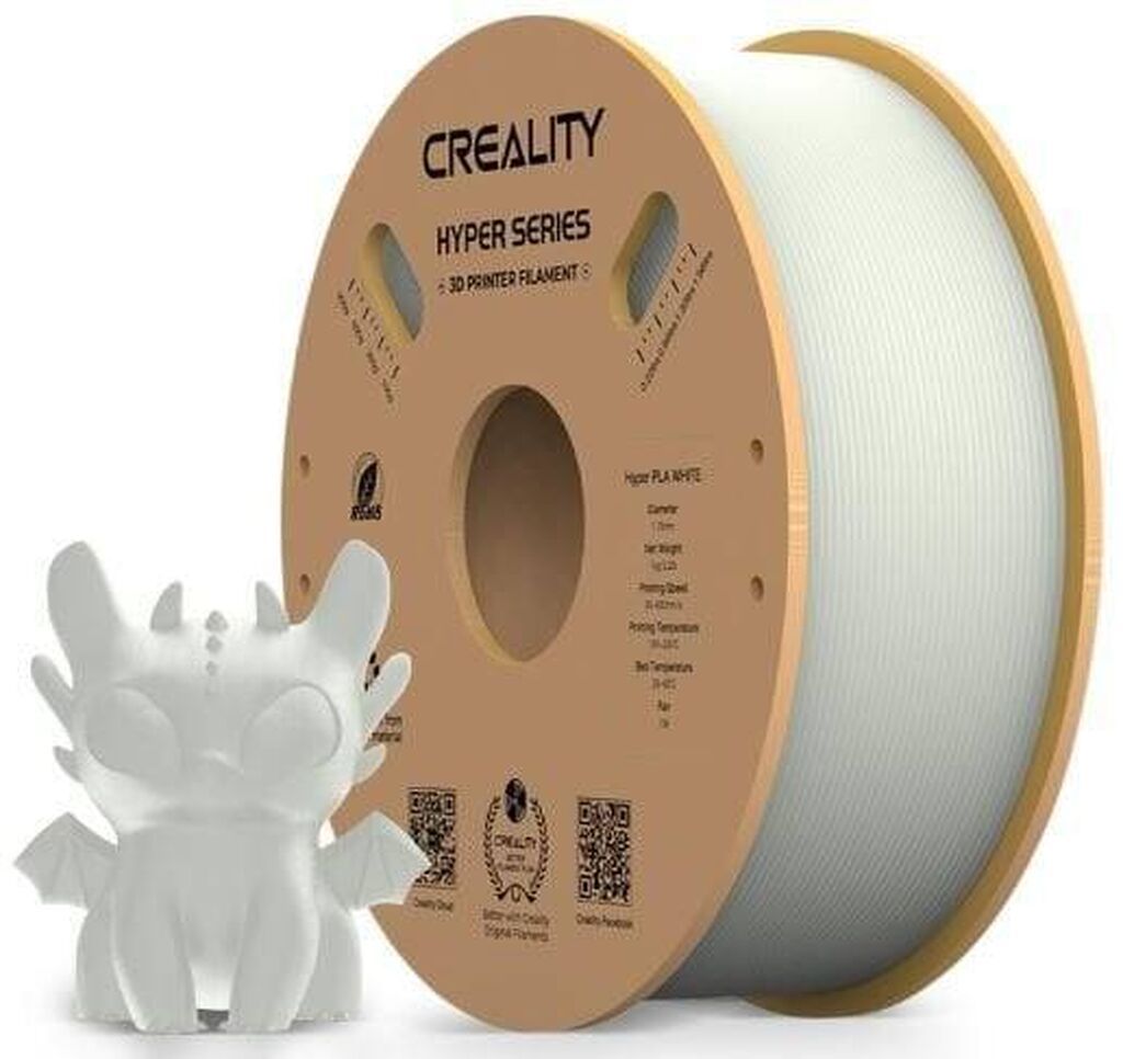 Creality Hyper PLA Filament Ağ – 1 kq Creality firmasının Hyper PLA — İstehlak malları və aksesuarlar, Bakı (2)