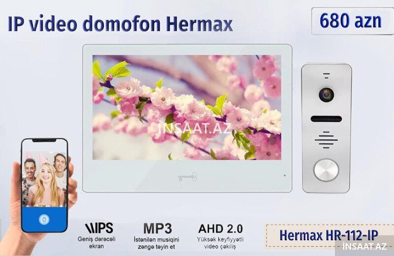Hermax damafonlari — Surveillance sistemləri, Bakı (7)