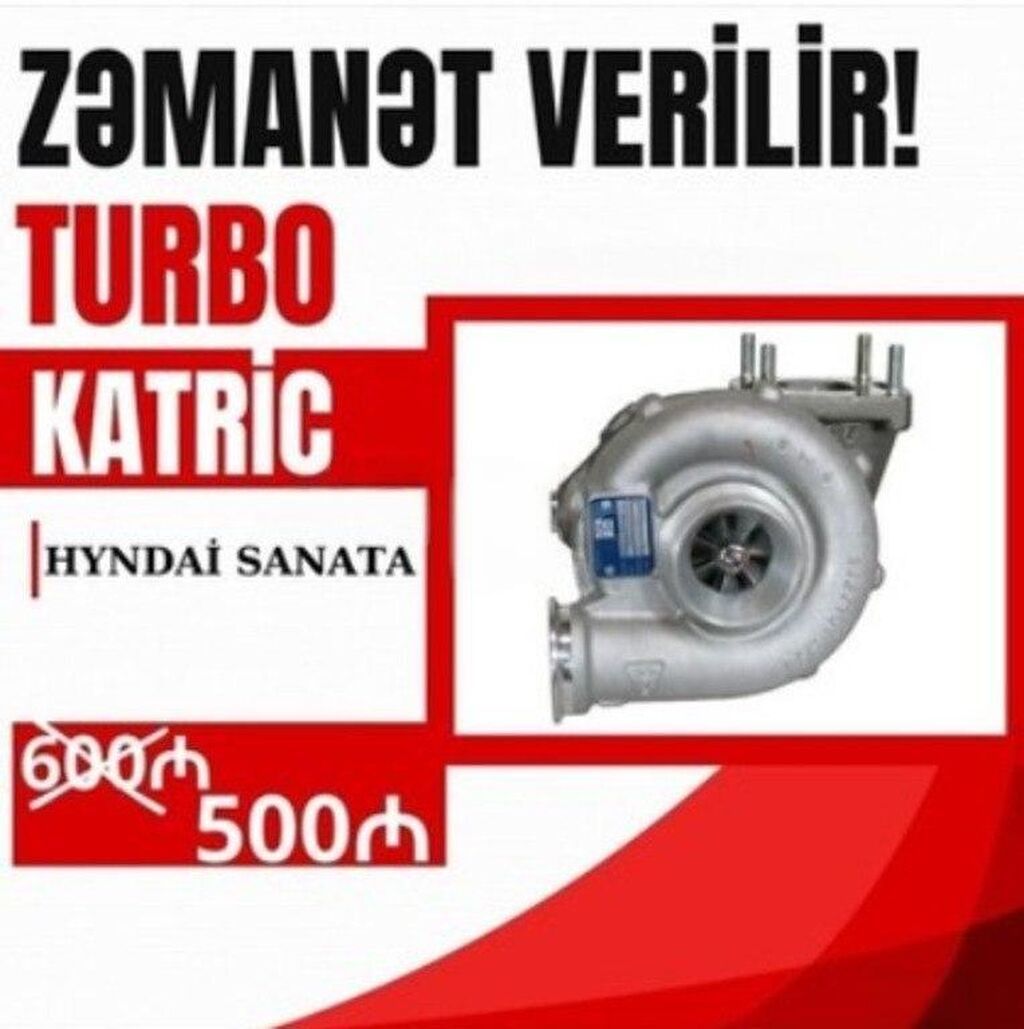 "Hyundai Sonata" turbosu Hyundai sanata urbolarin satisi ve temiri — Mühərriklər, Bakı