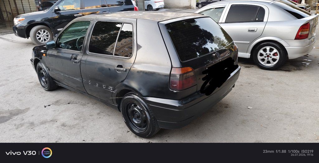 Volkswagen Golf, 1.6 L, 1997 il, 233 354 km — Avtomobillər, Sumqayıt (4)