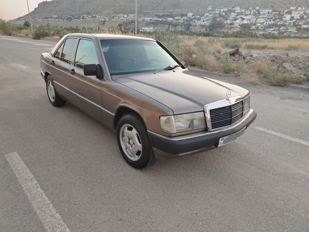 Mercedes 190, 2.0 L, 1990 il, 322 000 km — Avtomobillər, Bakı (3)