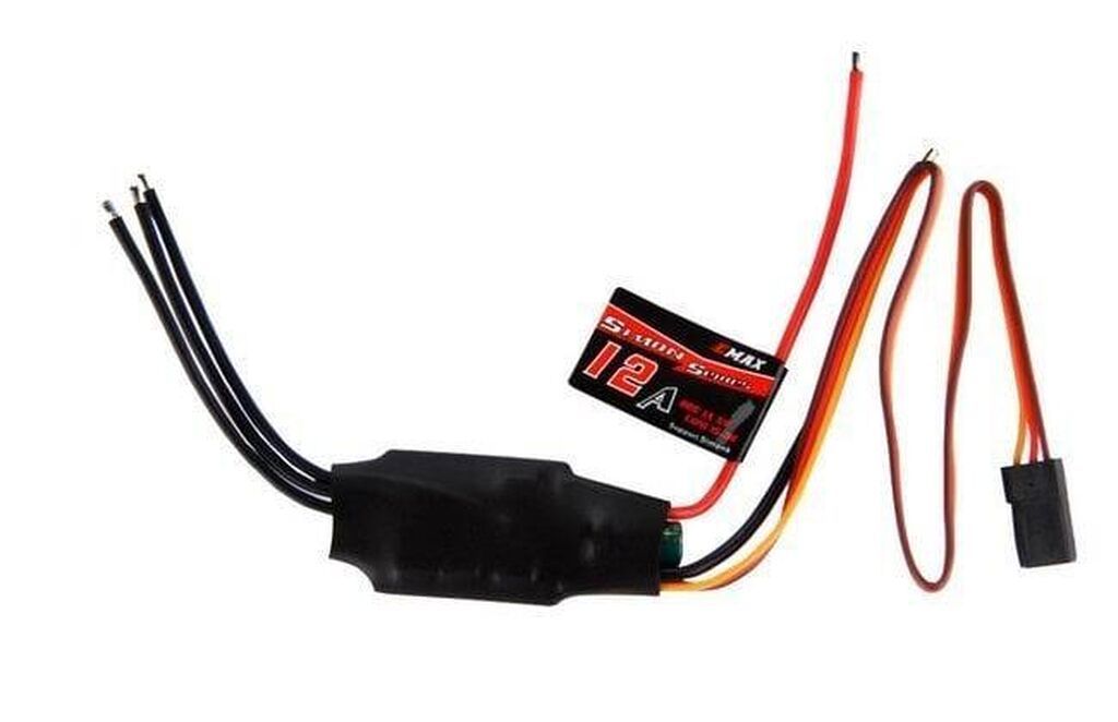 Emax Simonk 12A 2–3S ESC - Aşağı gərginlik və yüksək isinmə qoruması — Studiya və konsert üçün, Bakı (2)