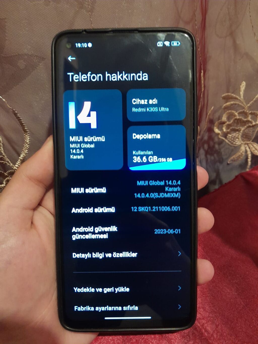 Redmi K30S, 256 GB, rəng - Qara, Qırıq — Xiaomi, Sumqayıt (3)