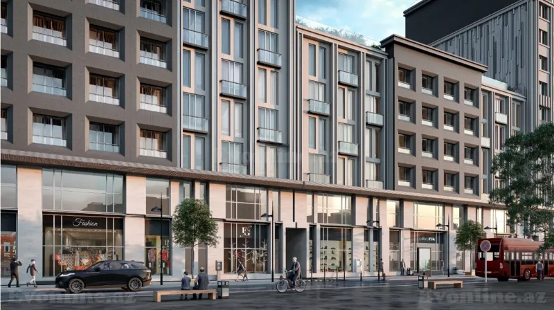 Satılır 3 otaqlı Mənzil Yeni tikili 158.8 m² Bakı, Nəsimi r., 8 Noyabr m — Mənzil, Bakı