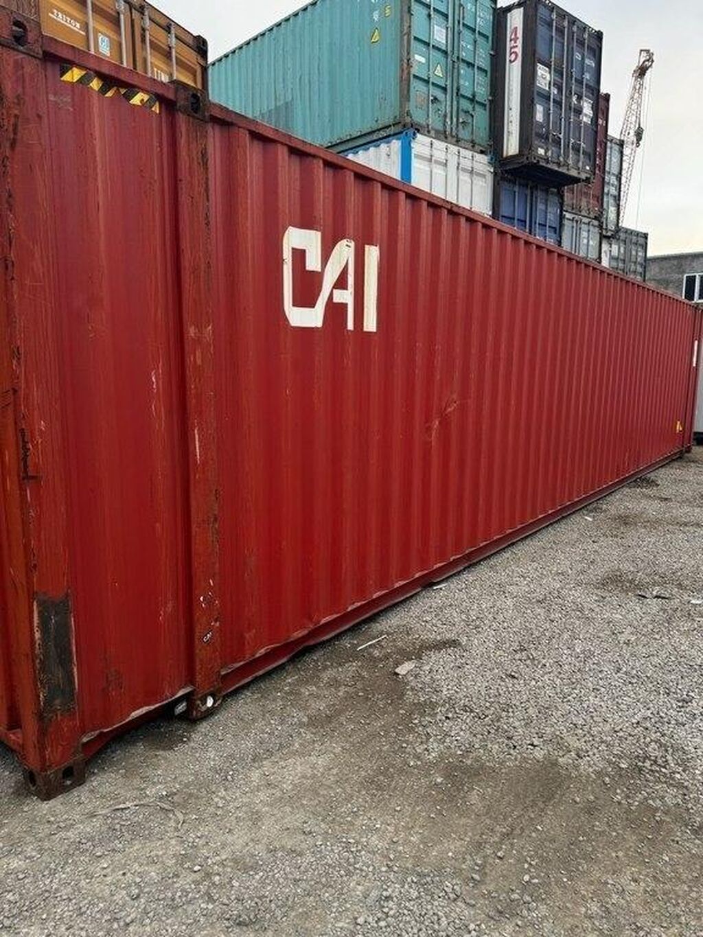 Konteyner 45 ft konteyner yaxşı veziyetde Uzunluq 13.60 met Şəhər — Hazır konstruksiyalar, Bakı