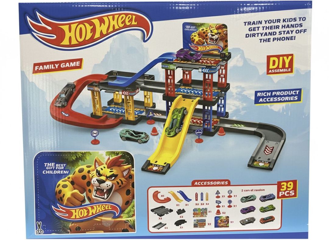 Oyun dəsti Hot Wheel m7660, 39 parça, 3+ yaş — Mallar, Bakı (2)