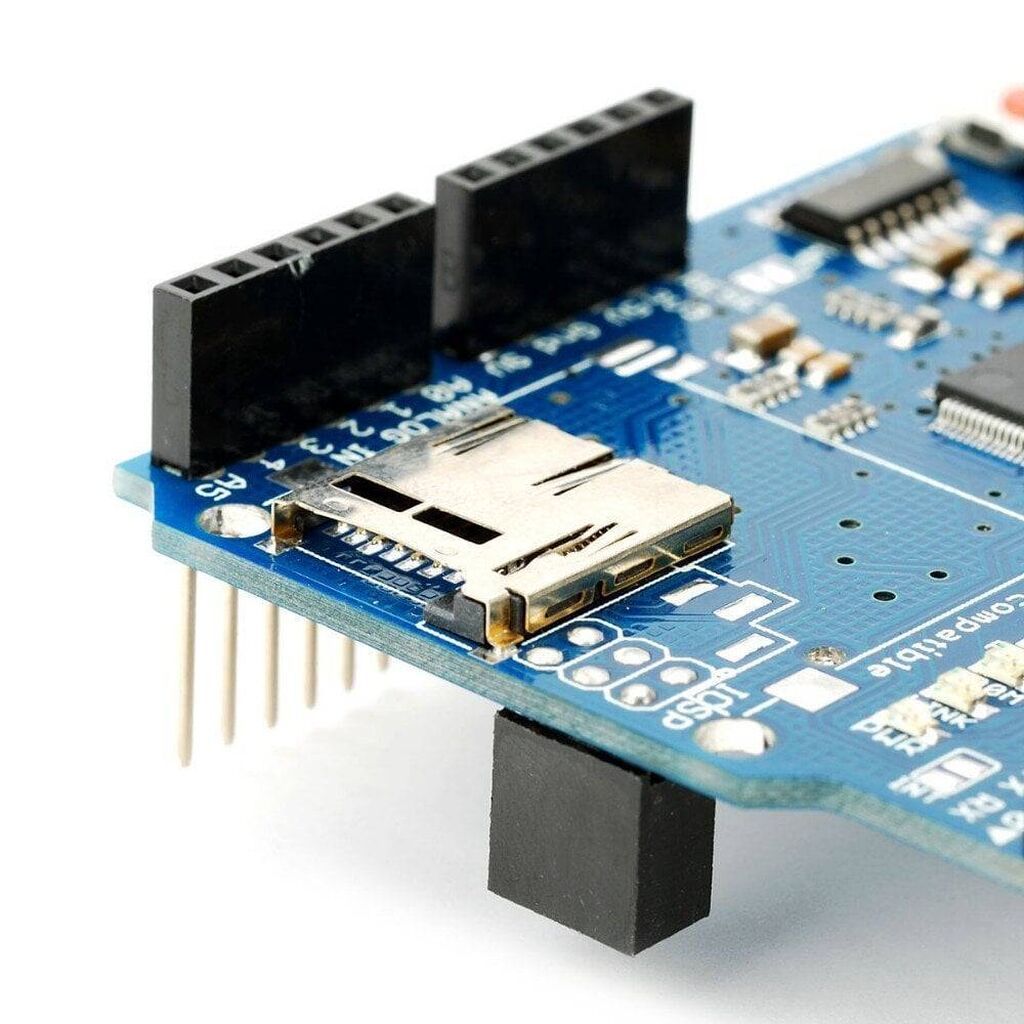 Arduino Ethernet Shield Wiznet W5100 - W5100 çipi ilə Ethernet şəbəkə — Digər, Bakı (2)